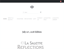 Tablet Screenshot of lasalette.org